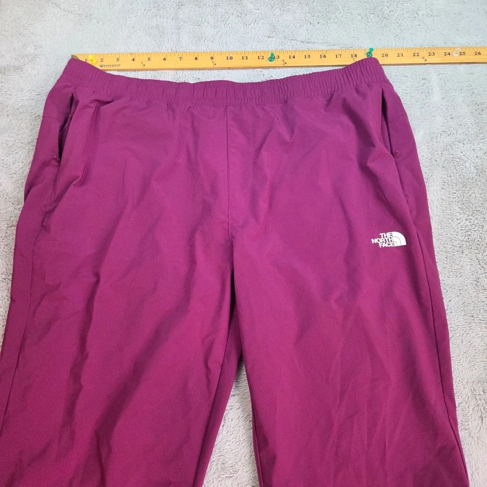 The North Face Jogger Pants Mens XXL Active Hiking Tapered Elastic Waist Purple